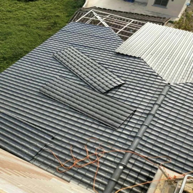 新型建筑材料合成樹(shù)脂瓦，新時(shí)代城市建設(shè)的屋頂瓦