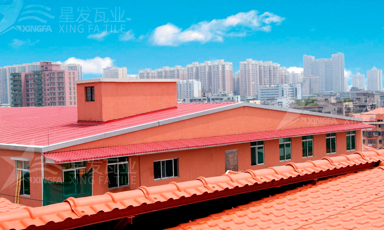 樹脂瓦非常適用于農(nóng)村房屋的改造，既實(shí)用，性價(jià)比又高！