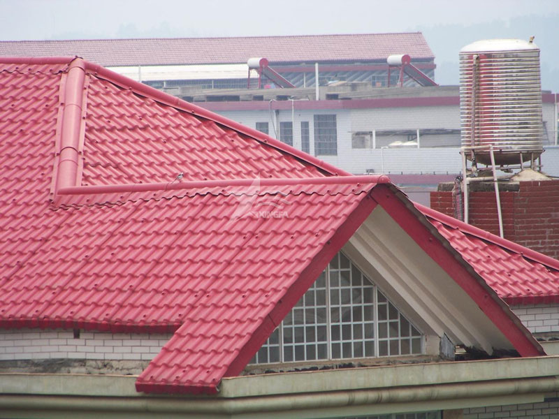 新型屋面建材合成樹脂瓦，傳統(tǒng)建筑用瓦的傳承替代建筑材料