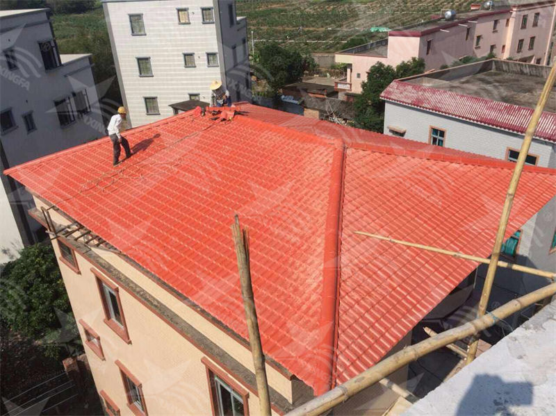 探秘農村自建房建房利器！樹脂瓦多少錢一平，合成樹脂瓦價格揭秘！